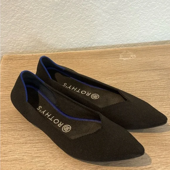 ROTHYS THE POINT WOMENS FLAT SHOES 8.5 - Picture 3 of 5